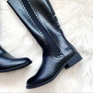 lc lauren conrad molasses women's riding boots
